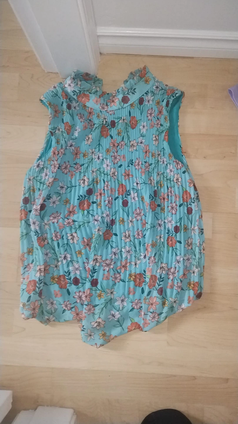 New Collection Floral Sleeveless Top