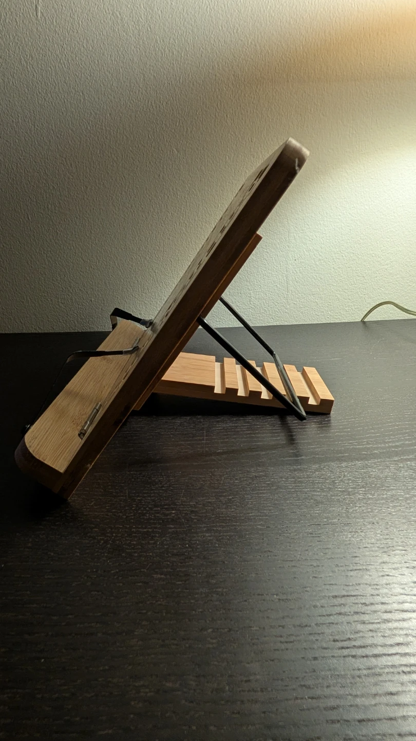 Bamboo Book Stand - photo 2