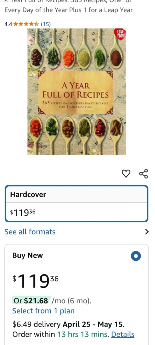A Year Full of Recipes Cookbook - photo 3