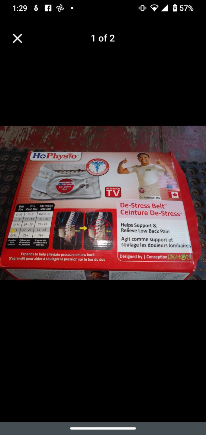 Dr. Ho Physio De-Stress Belt size large