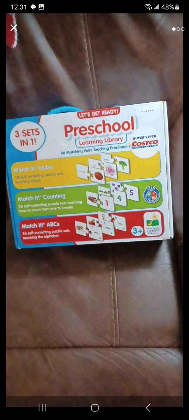 The Learning Journey Preschool Learning Library 3 Sets in 1