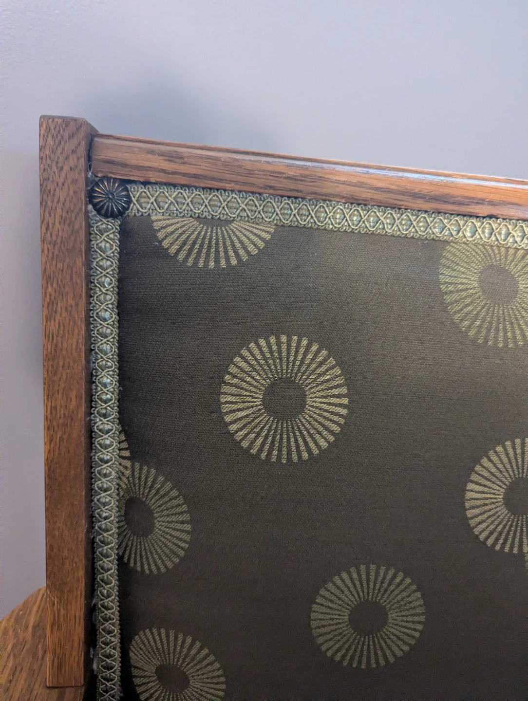 Solid oak side chair - photo 4
