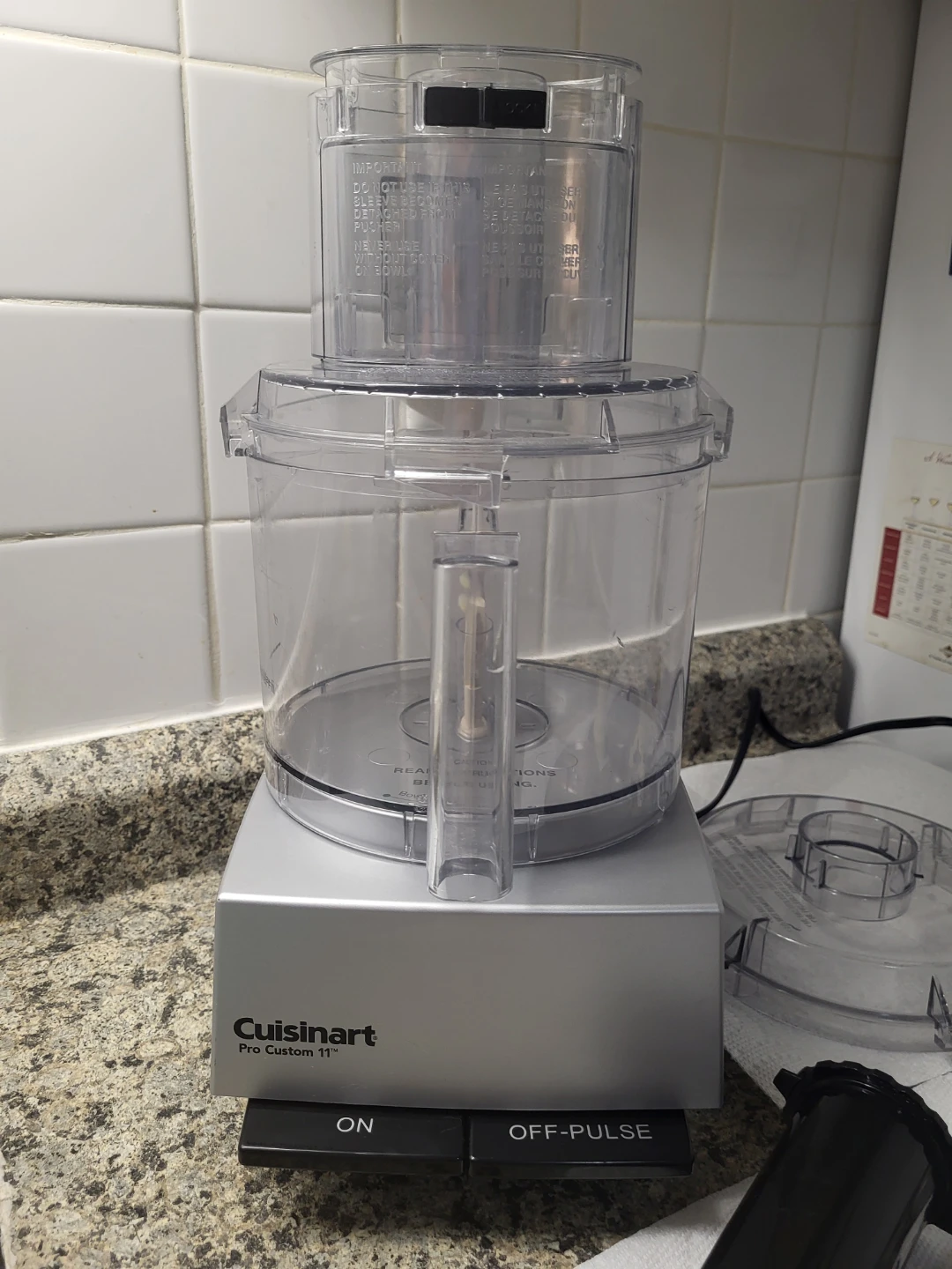 Cuisinart Pro Custom 11 Food Processor - photo 2