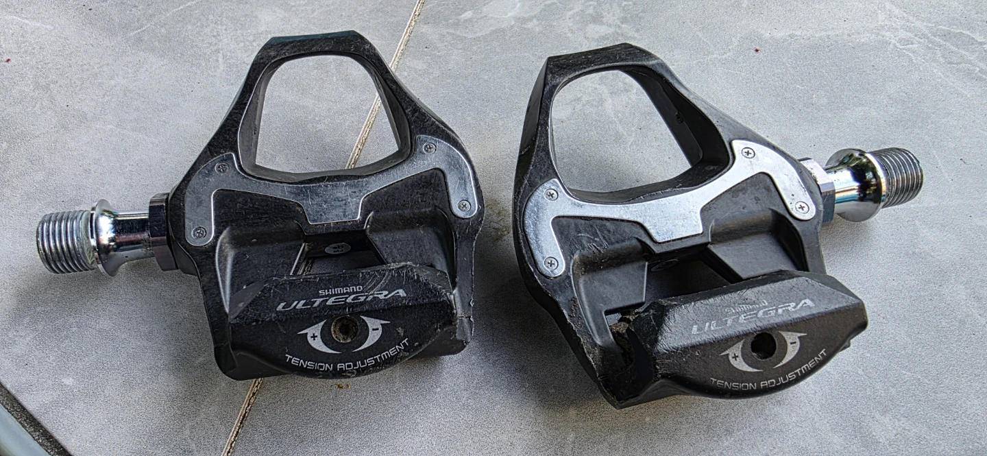 Shimano Ultegra PD-6800 road bike pedals. Made in Japan.