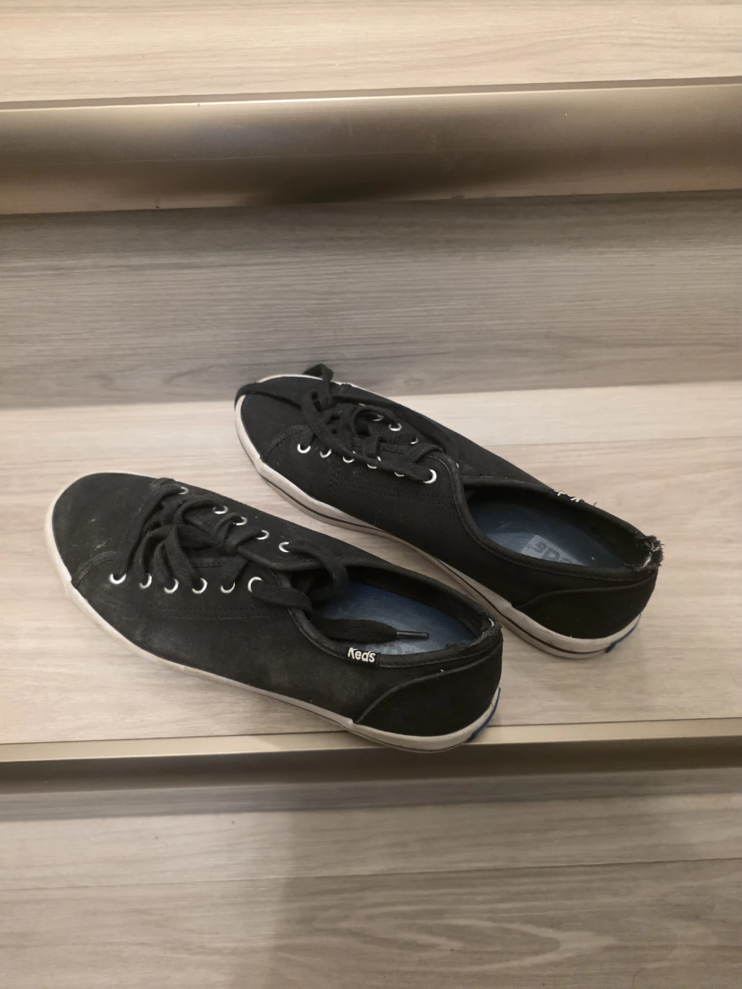 Keds Women's Black Canvas Sneakers ⚽
