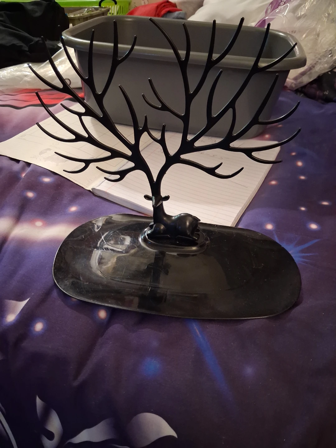 Plastic jewelry holder, tray