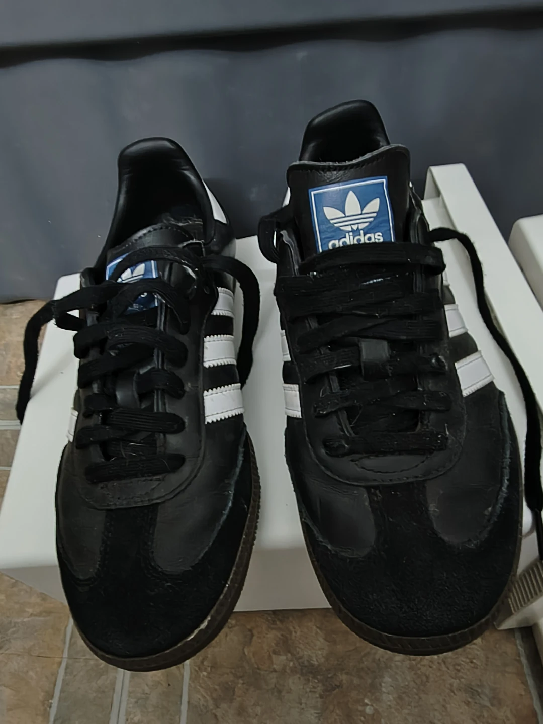 Adidas Samba Black White Shoes
