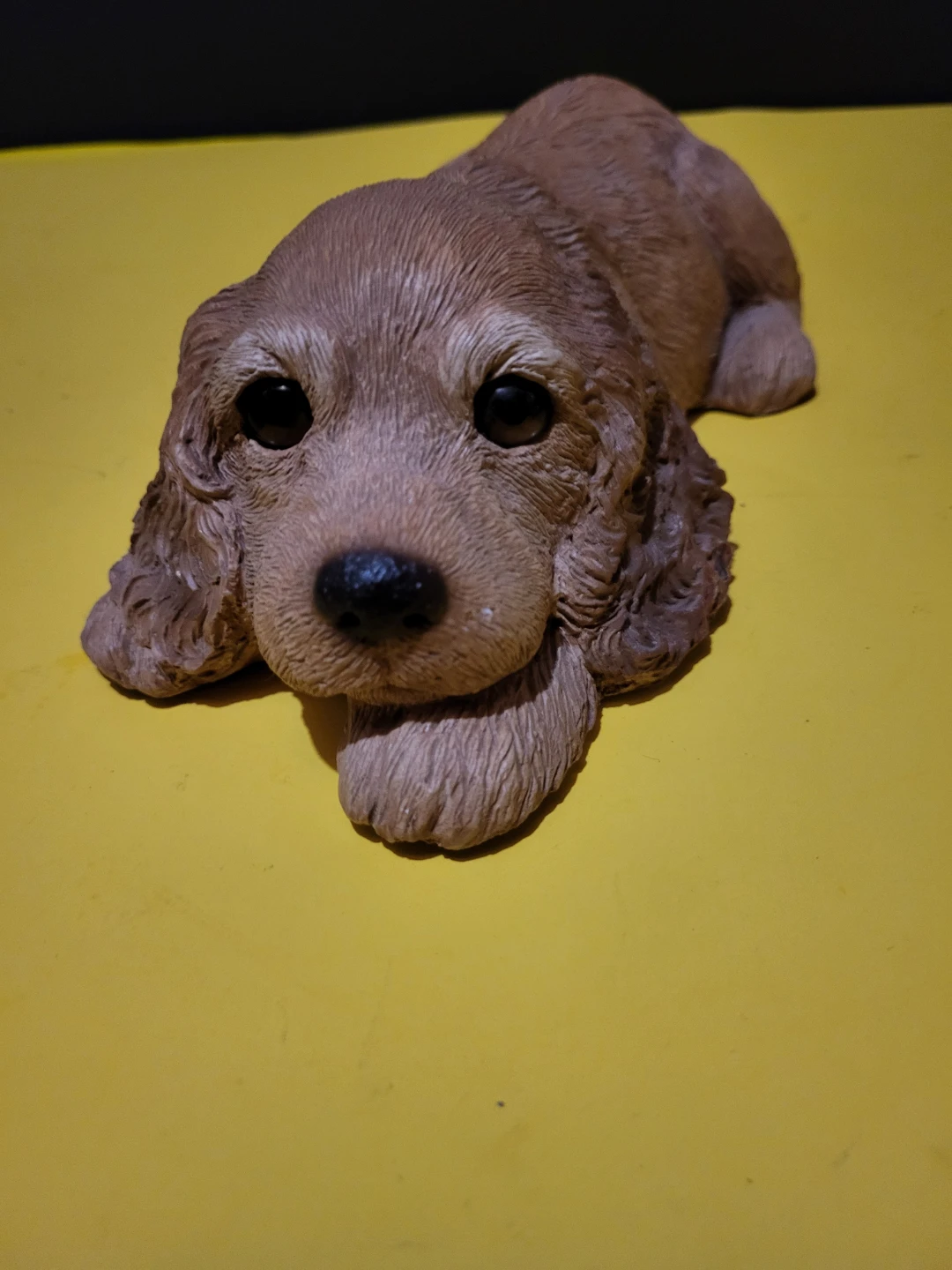 Sandicast Cocker Spaniel Puppy Sculpture