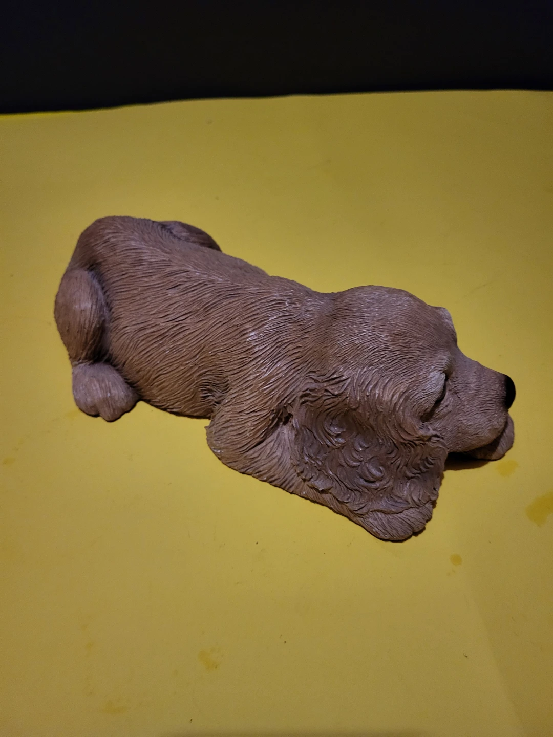 Sandicast Cocker Spaniel Puppy Sculpture - photo 4