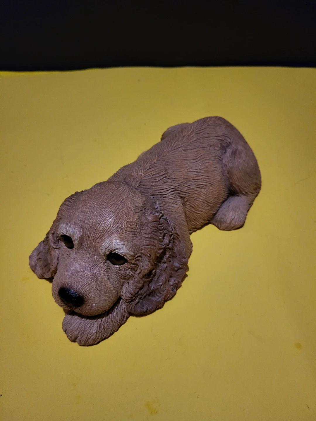 Sandicast Cocker Spaniel Puppy Sculpture - photo 5