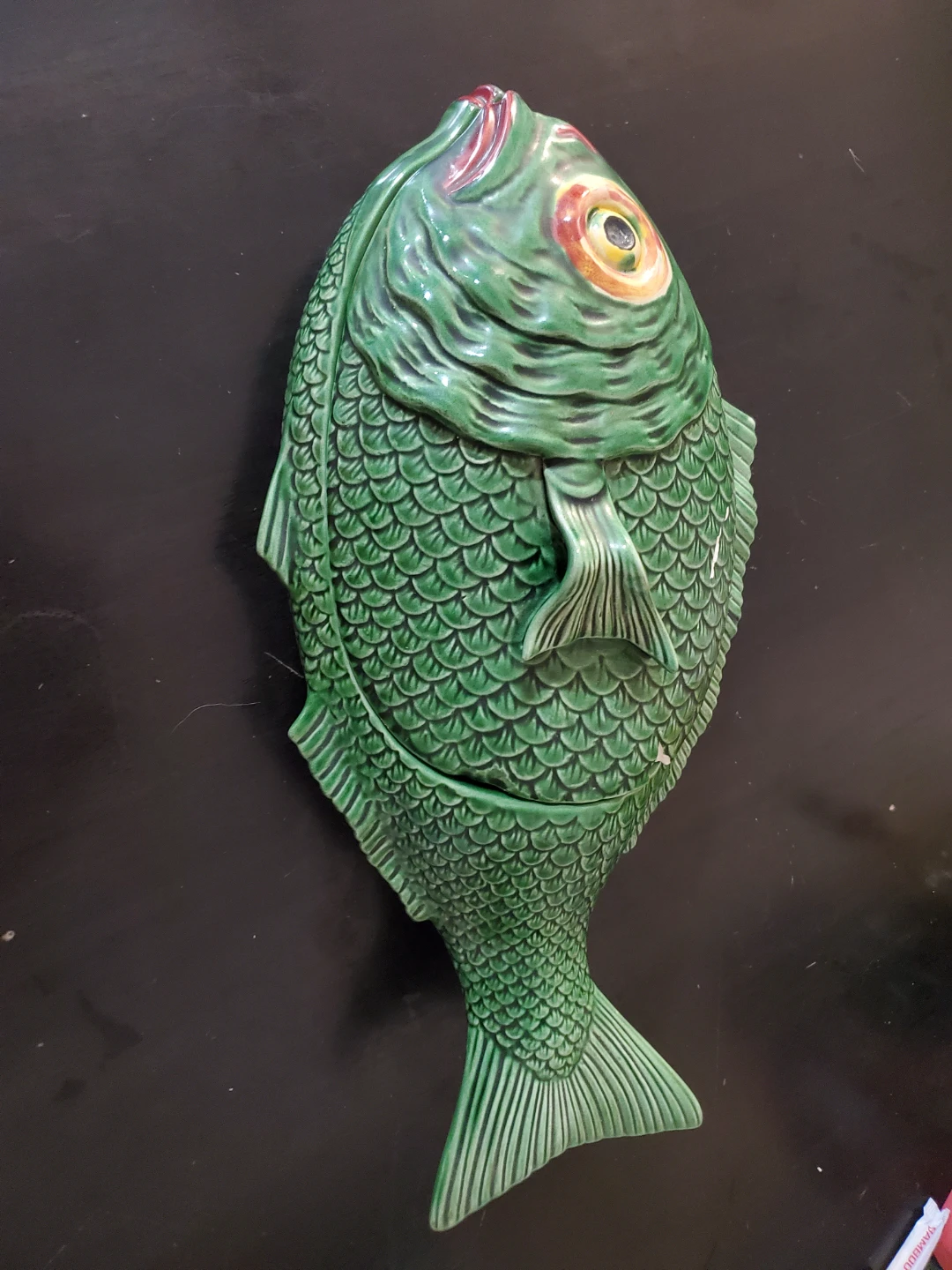 Portuguese Ceramic Fish Bowl - photo 2