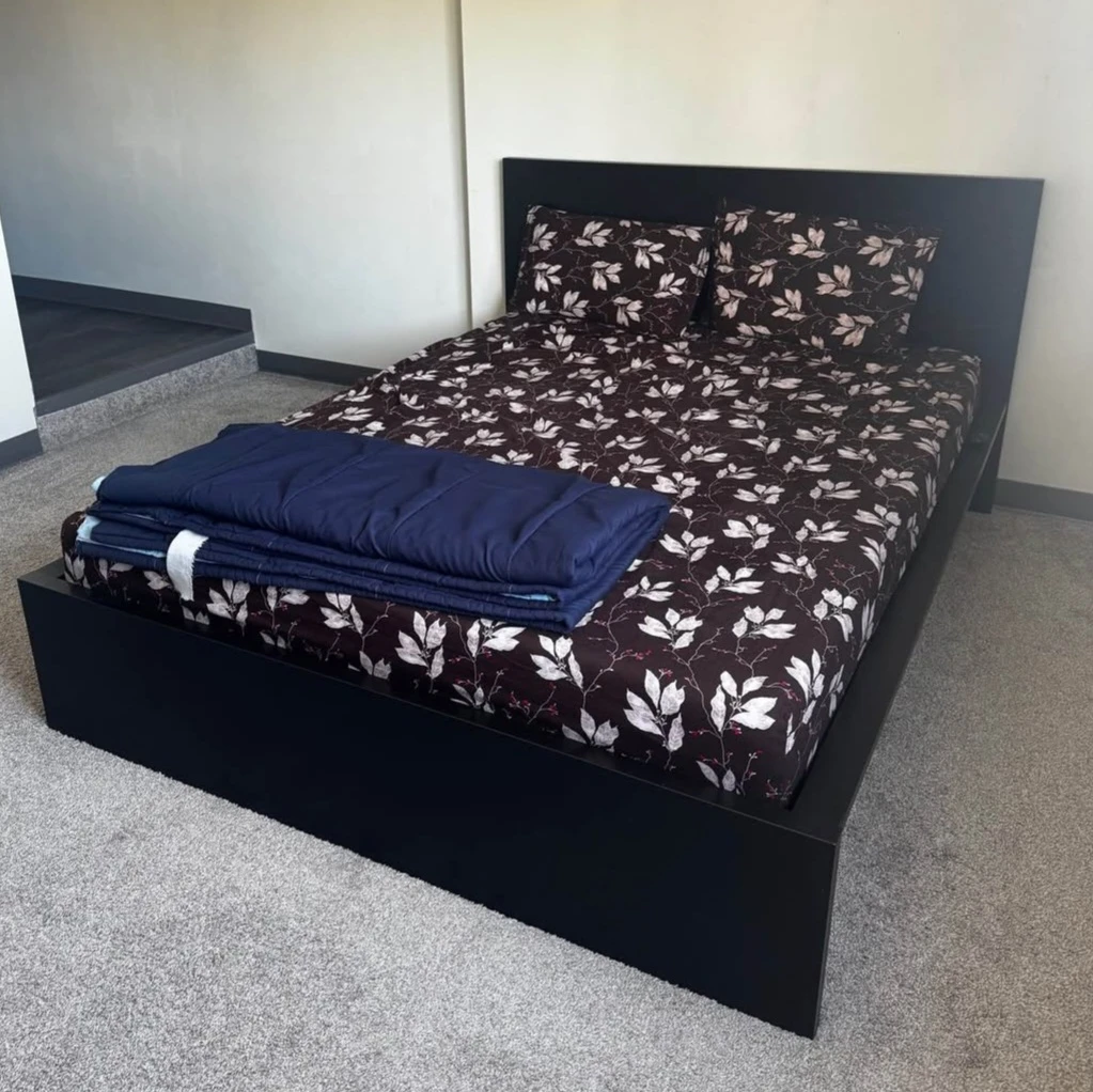 Delivery Available: Queen Size bed frame and mattress - photo 2