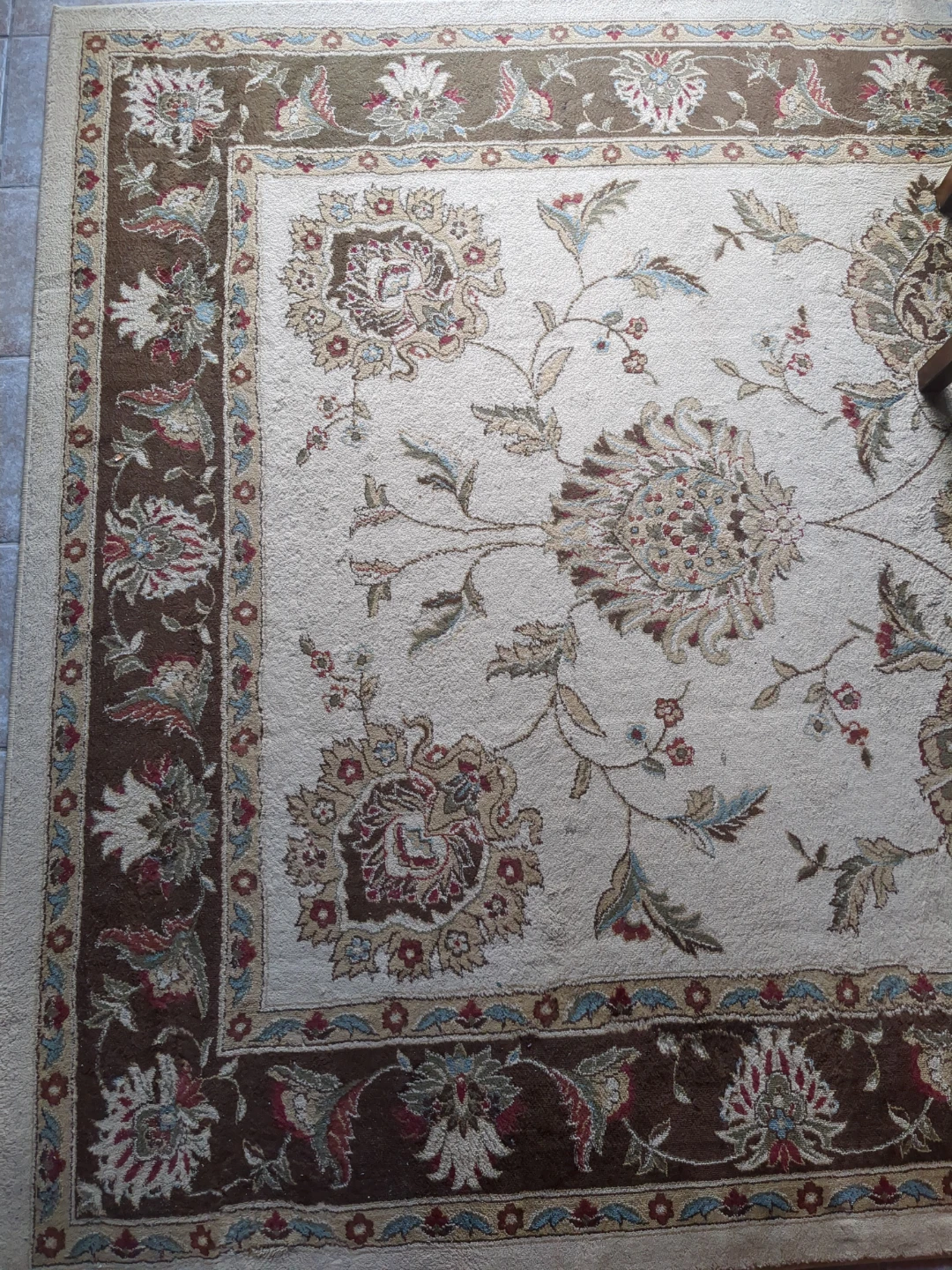 Safavieh Lyndhurst Hoyt Ivory/Brown Area Rug
