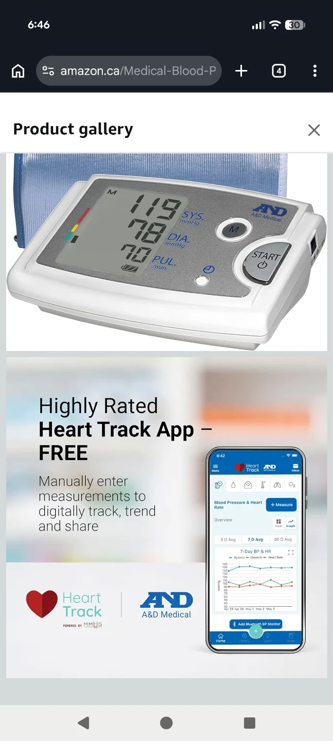 Blood Pressure Monitor Brand new. Retails for 180 - photo 5
