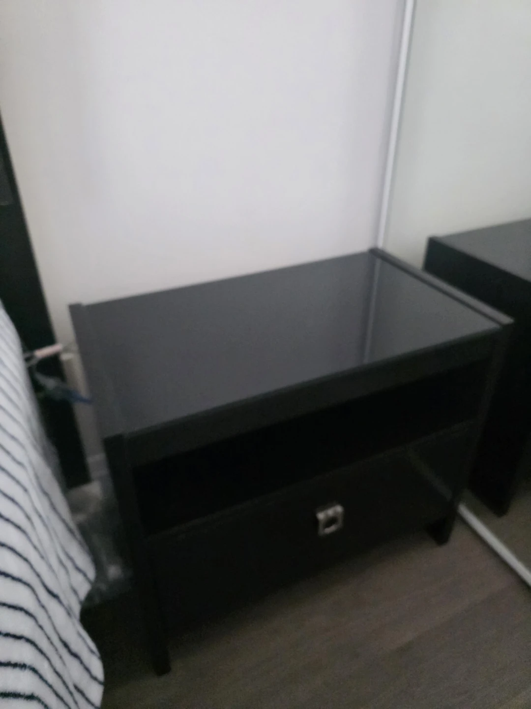 Dark brown Dresser with detachable mirror with 8 drawers - photo 5