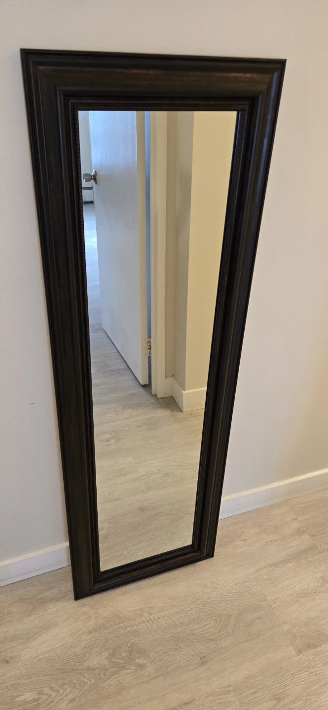 Tall Framed Mirror