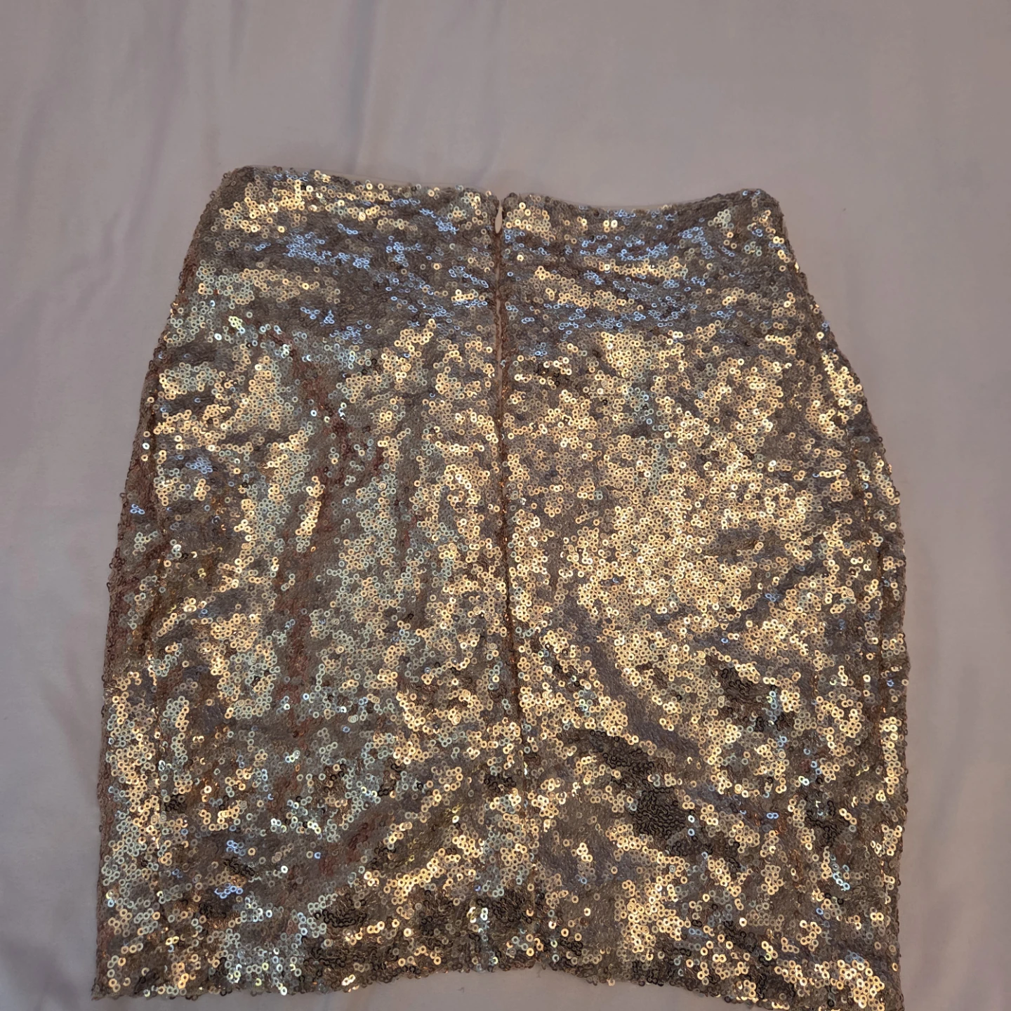 Stampd Sequin Mini Skirt - Gold - photo 2