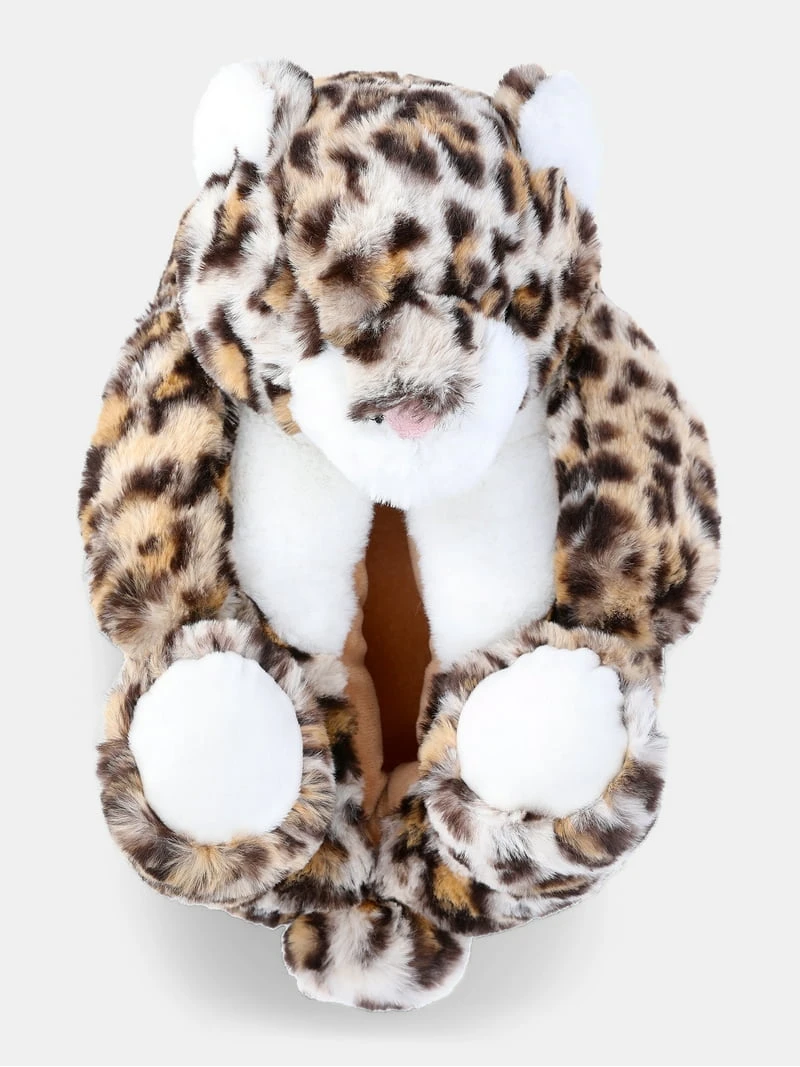 Warm Cheetah Slippers Size 5-6 - photo 2