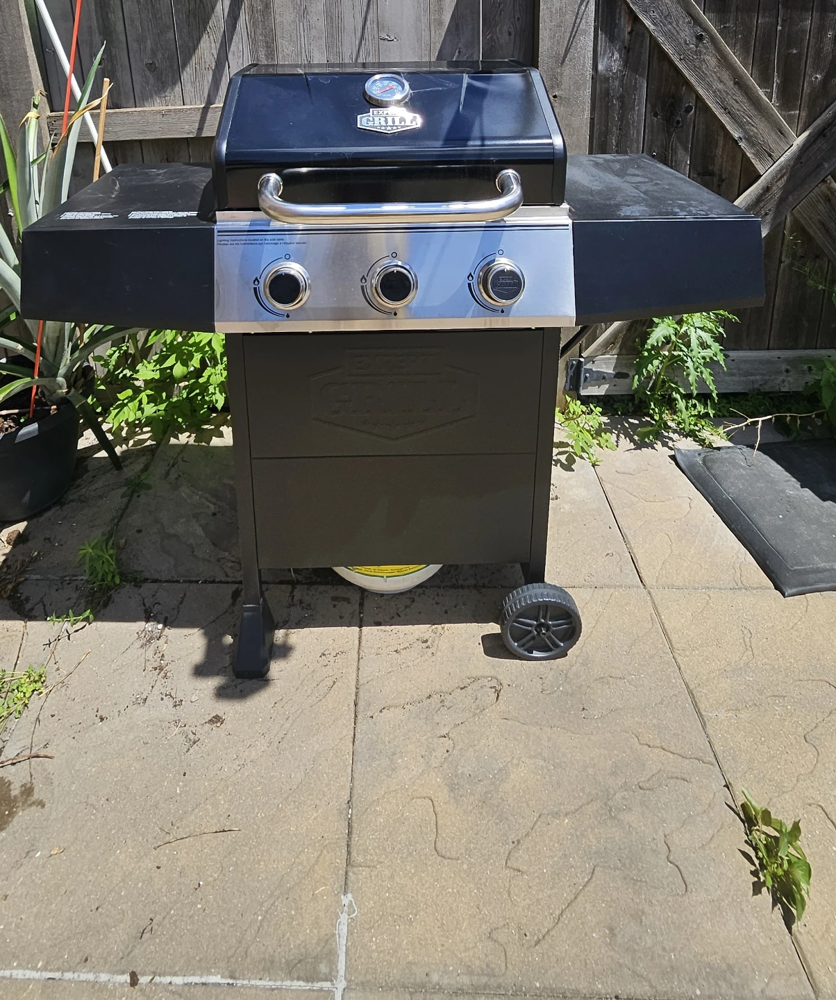 Expert Grill 3-Burner Gas BBQ, like new, Brampton - photo 2
