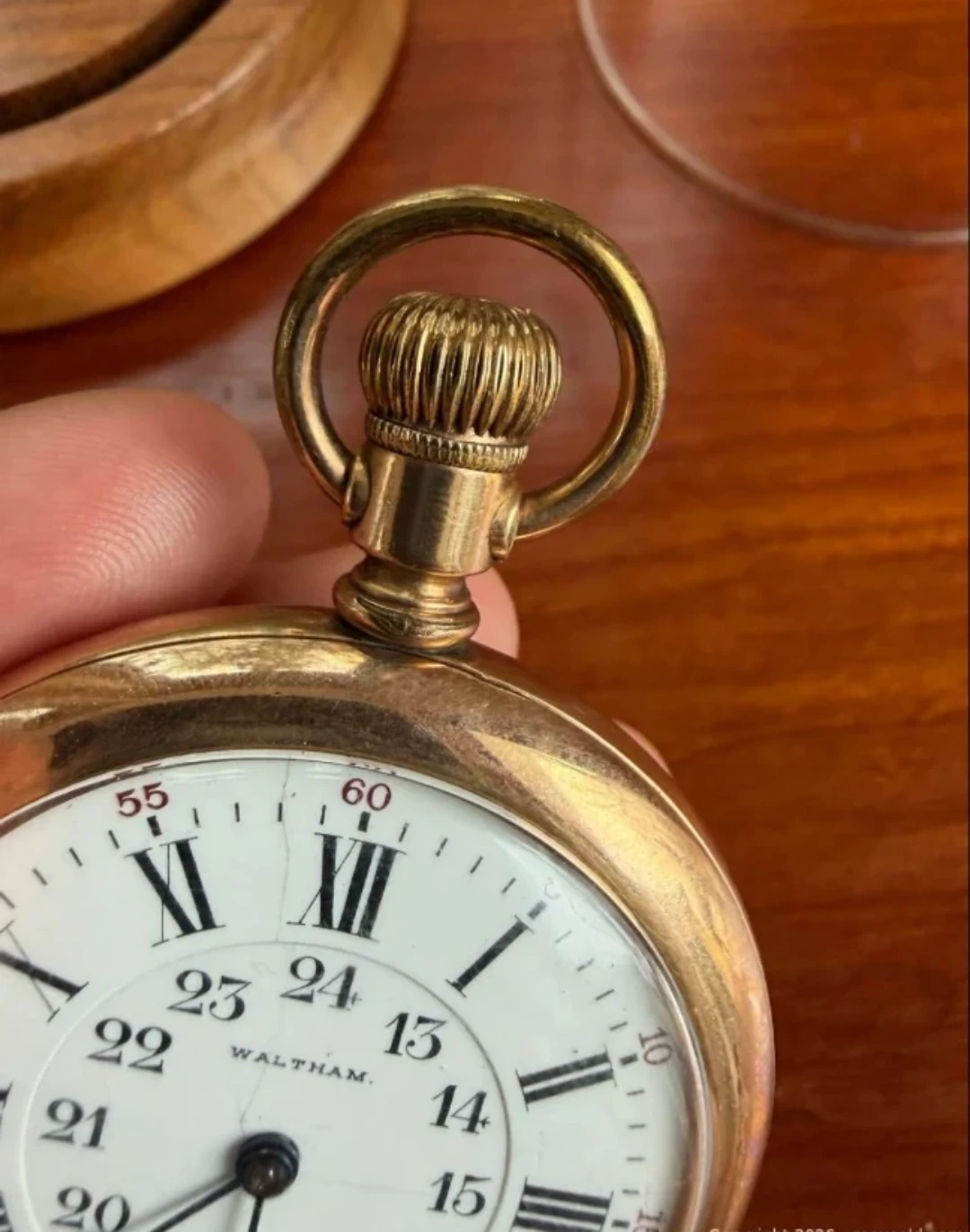 Canadian Railway Waltham Pocket watch - photo 4
