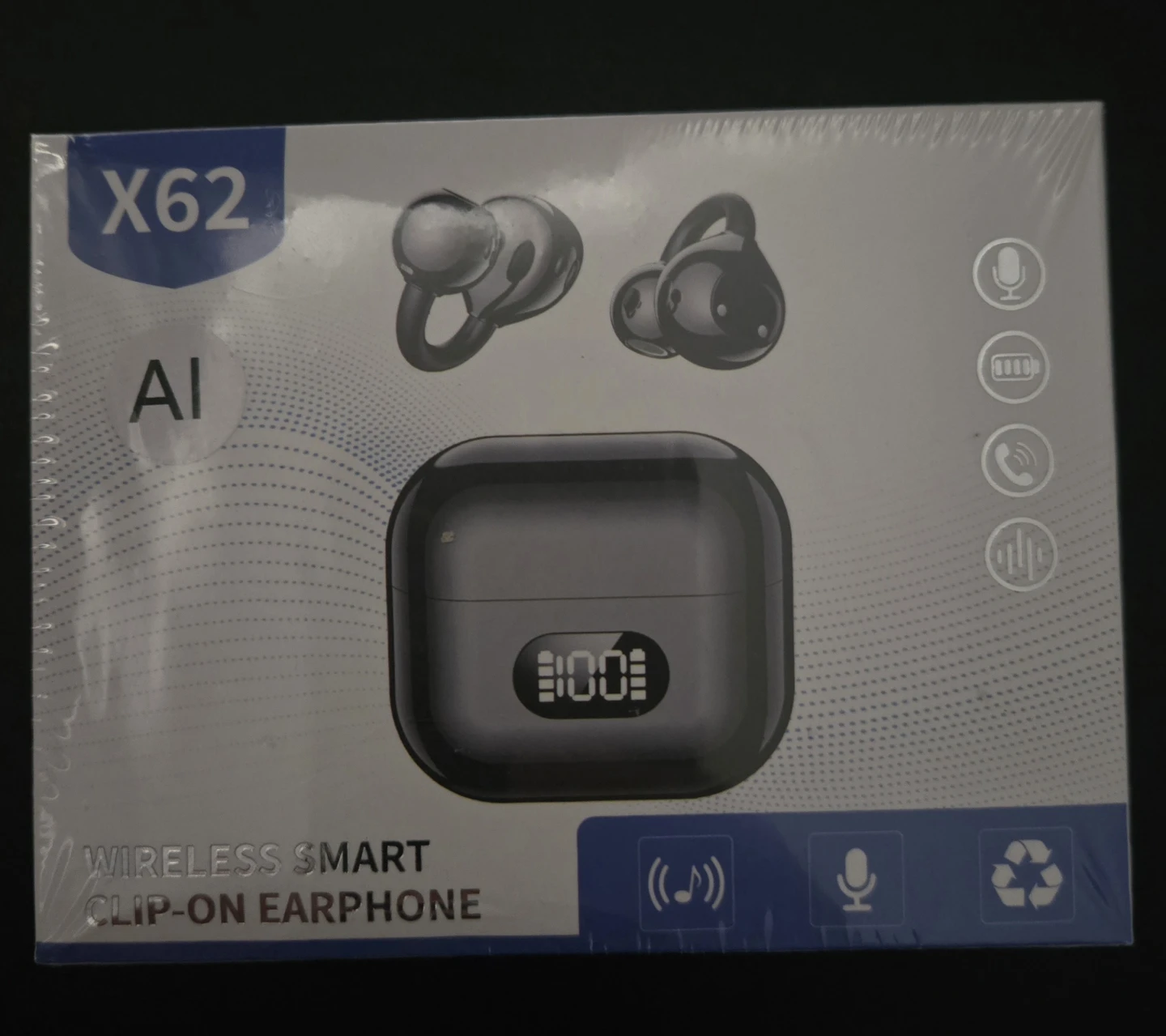 X62 HD Smart Color Screen Earphones