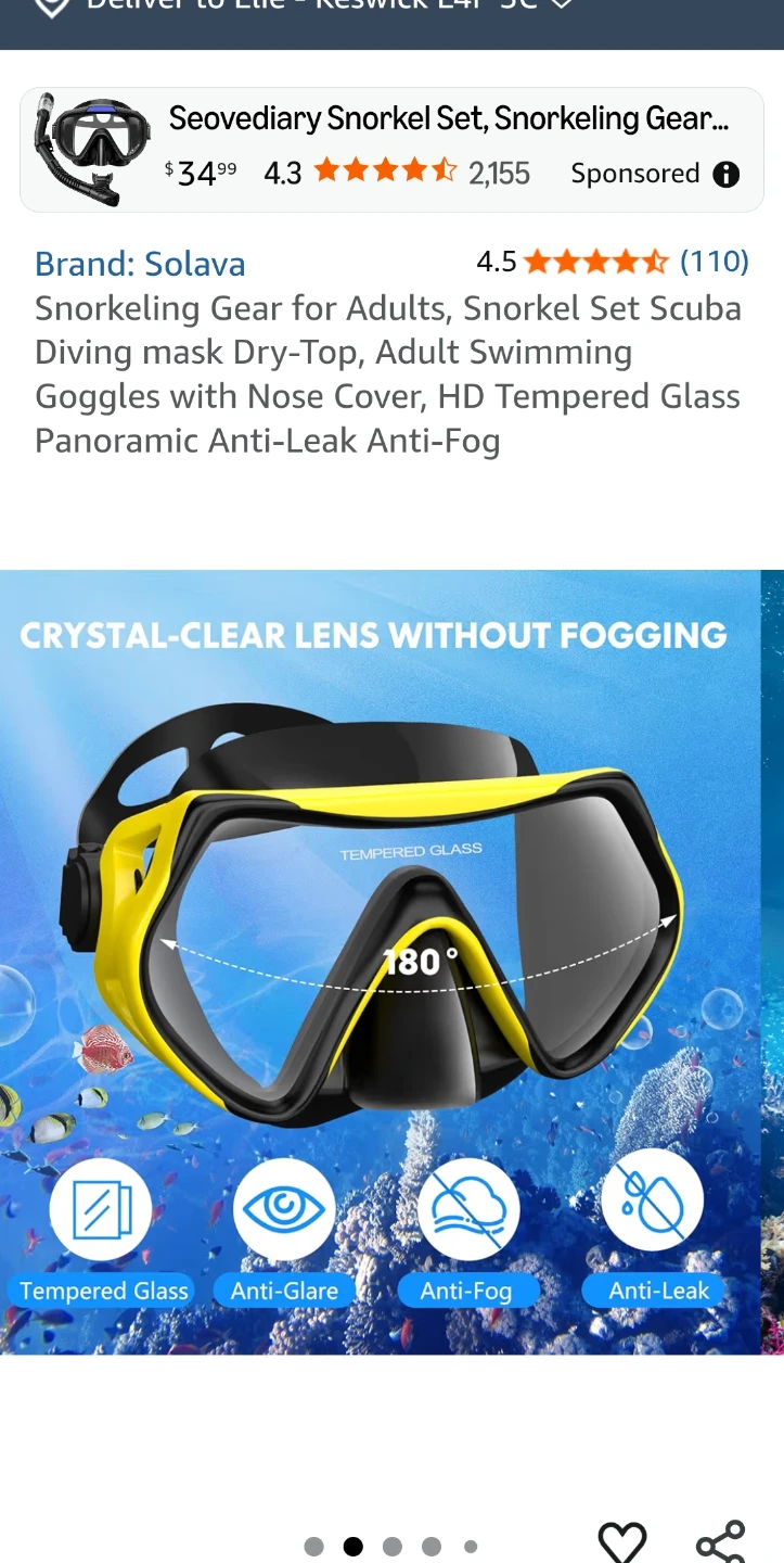 2 Solava Snorkel Setsfor Adults - photo 2