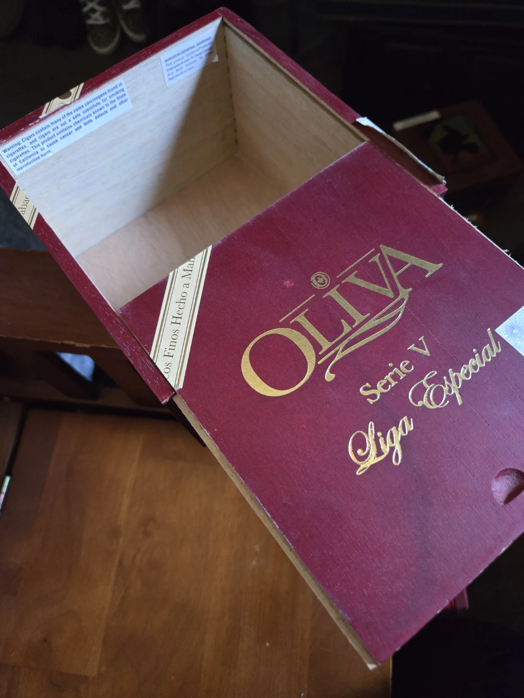 Oliva Serie V Liga Especial 24 Double Toro Cigar Box - photo 2
