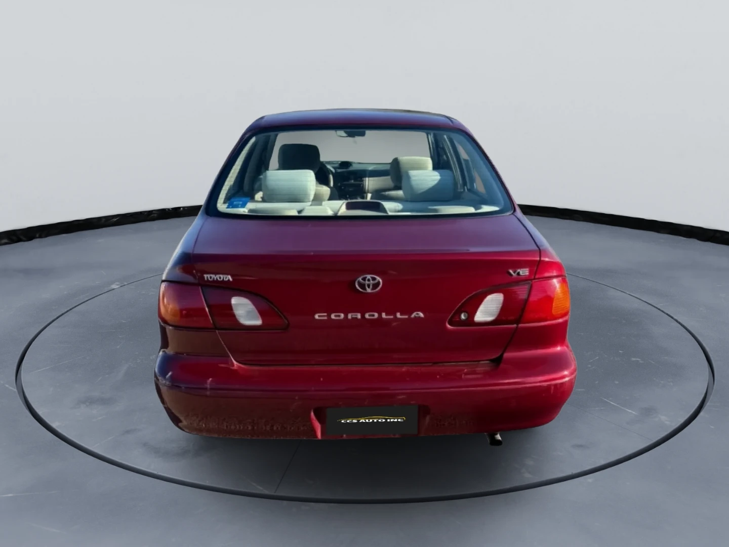 Red 1999 Toyota Corolla ve Sedan 156k - photo 5