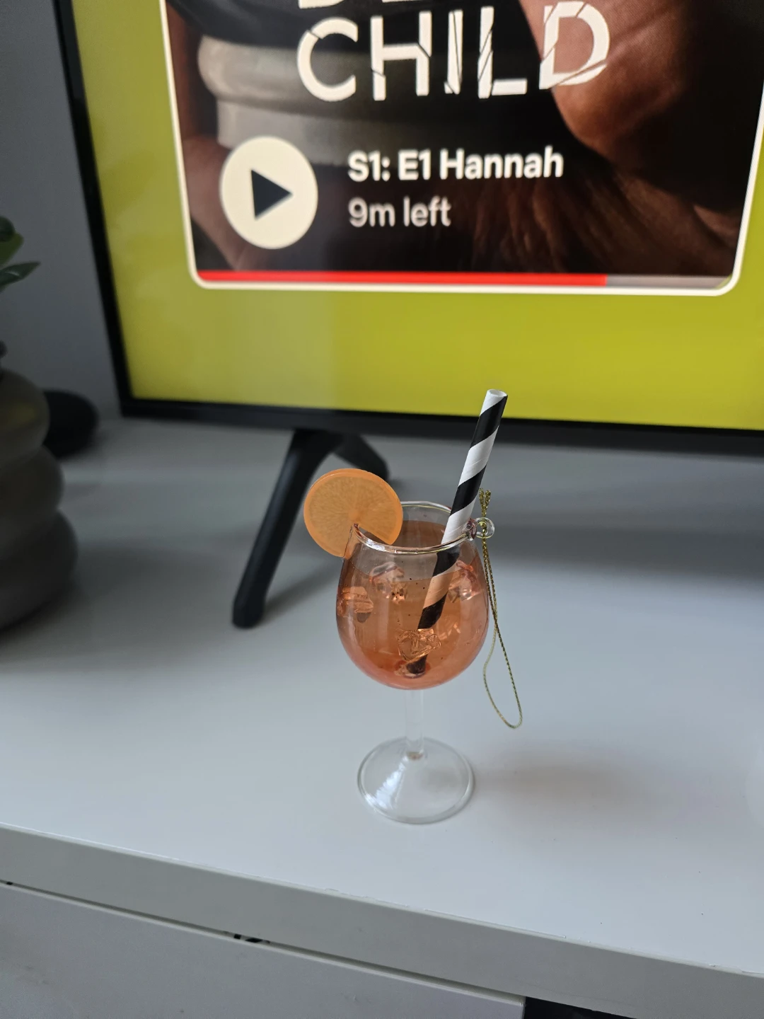 Miniature Cocktail Drink Ornament