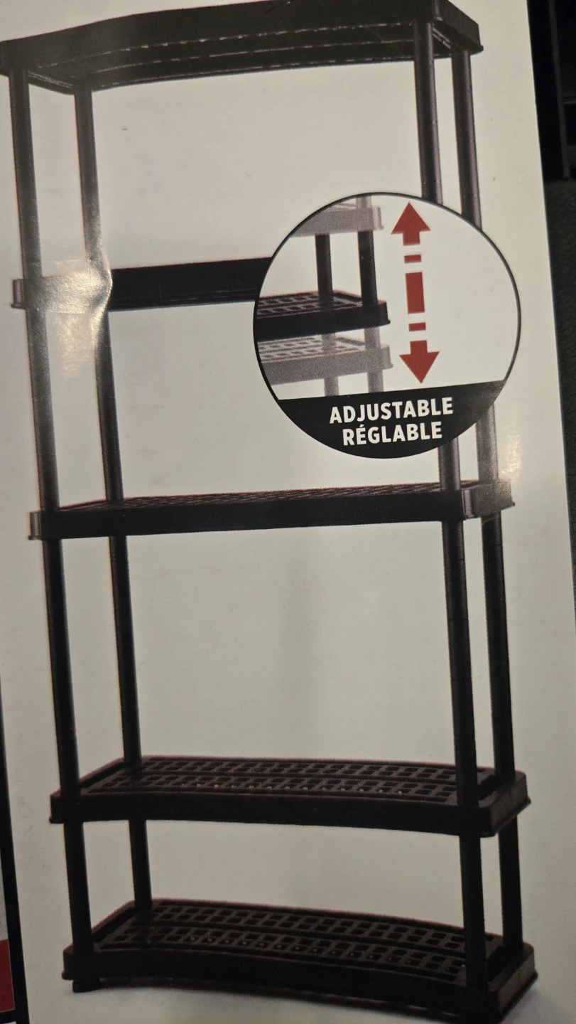 Tuff Store Resin Shelving Unit