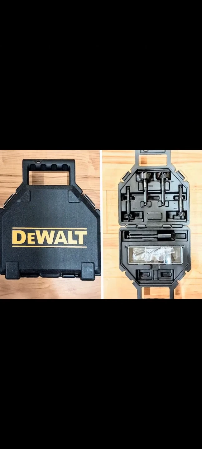 DEWALT 5pc Drill Bit Set with Case