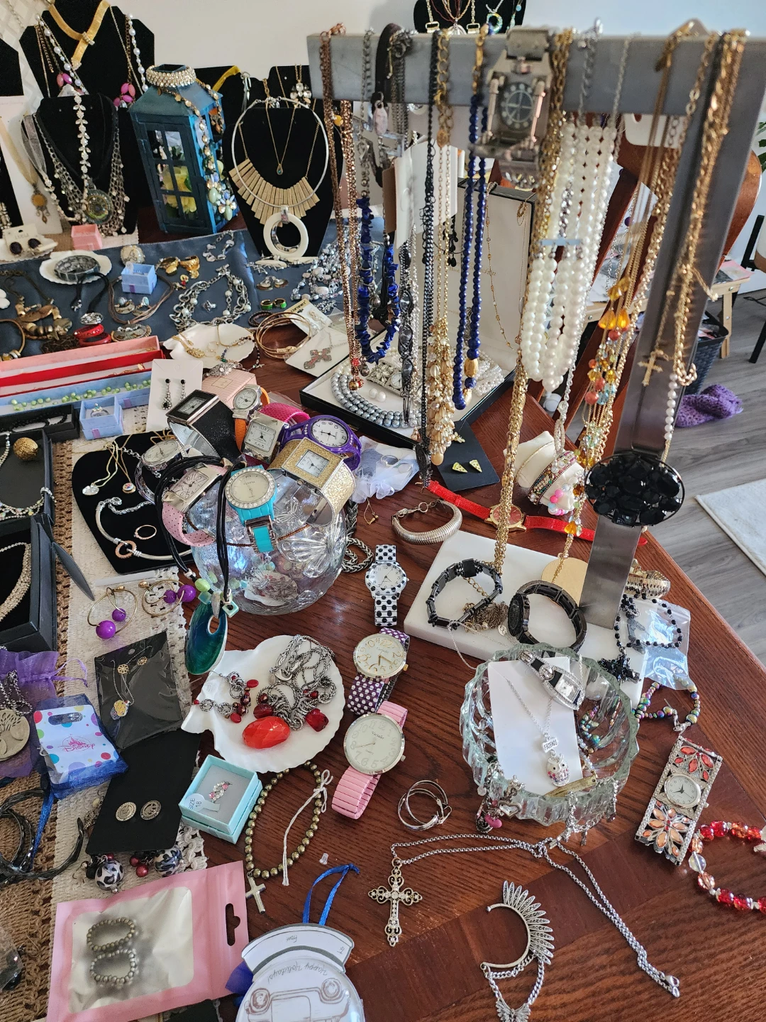 Assorted costume jewelry collection