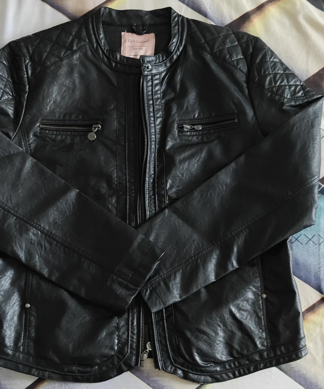 Faux Leather Jacket