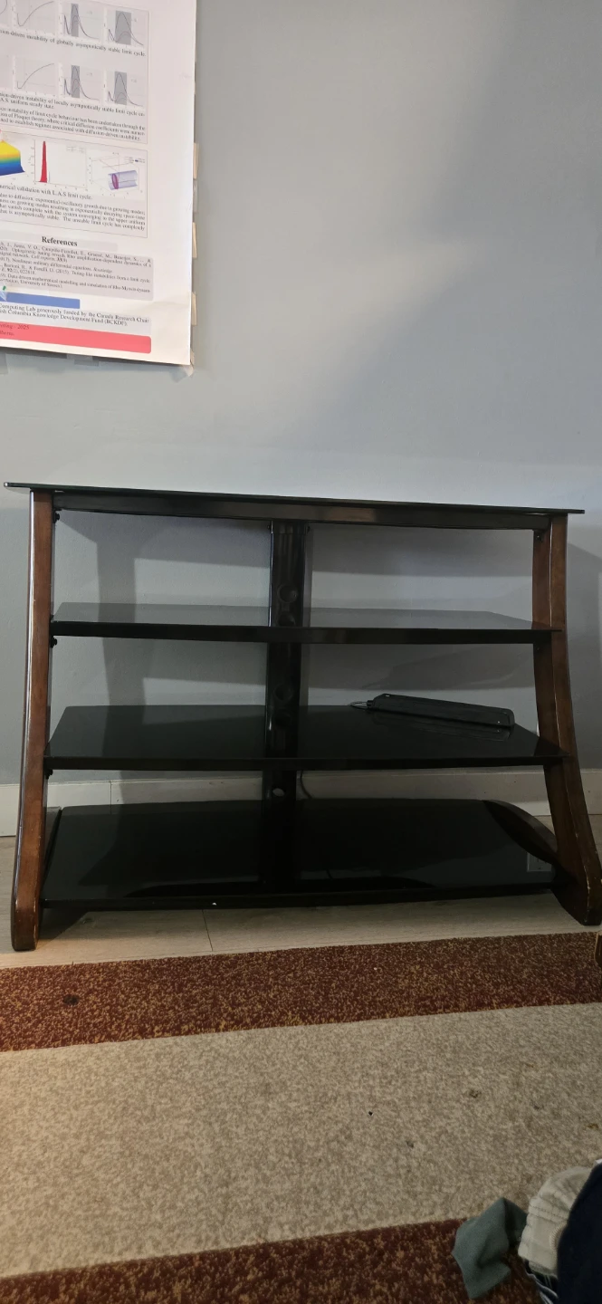 TV Stand with 4 Shelves