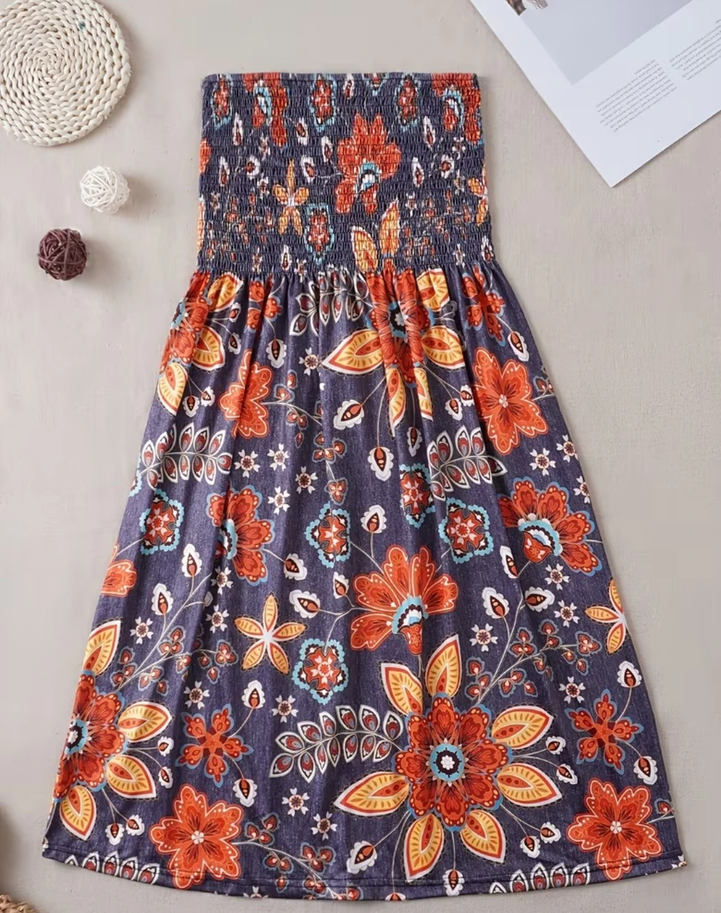 Strapless Maxi Dress