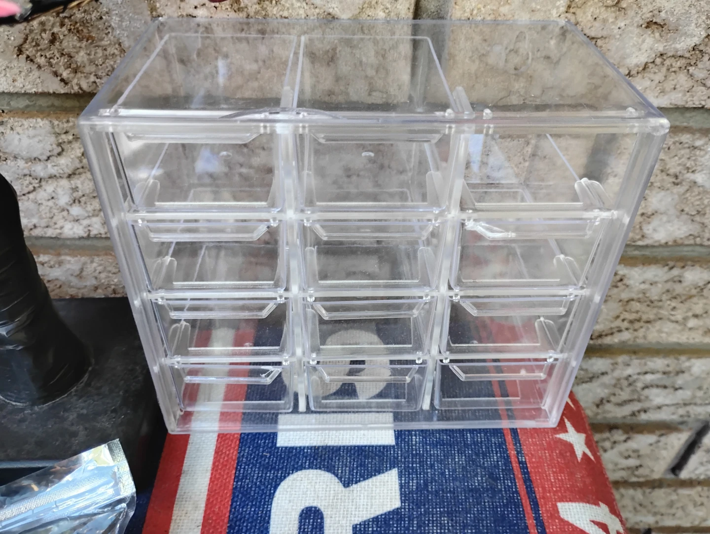 Clear Plastic Organizer with 9 Drawers ⚽ - photo 4