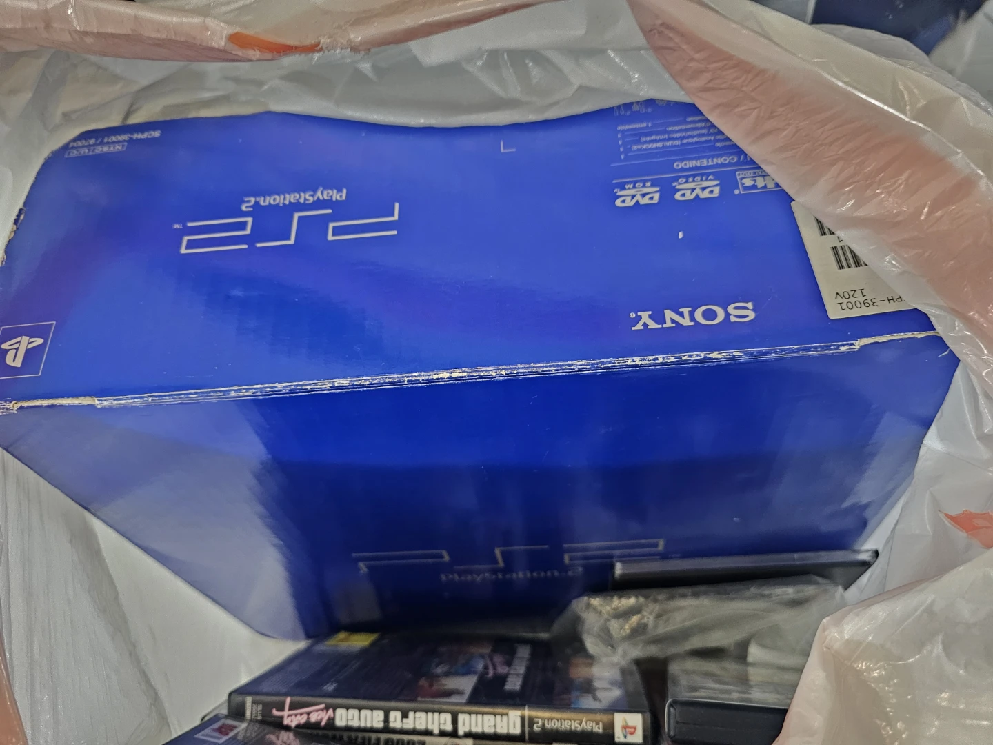PlayStation (PS2) Bundle - Boxed w/2 Controllers & Games