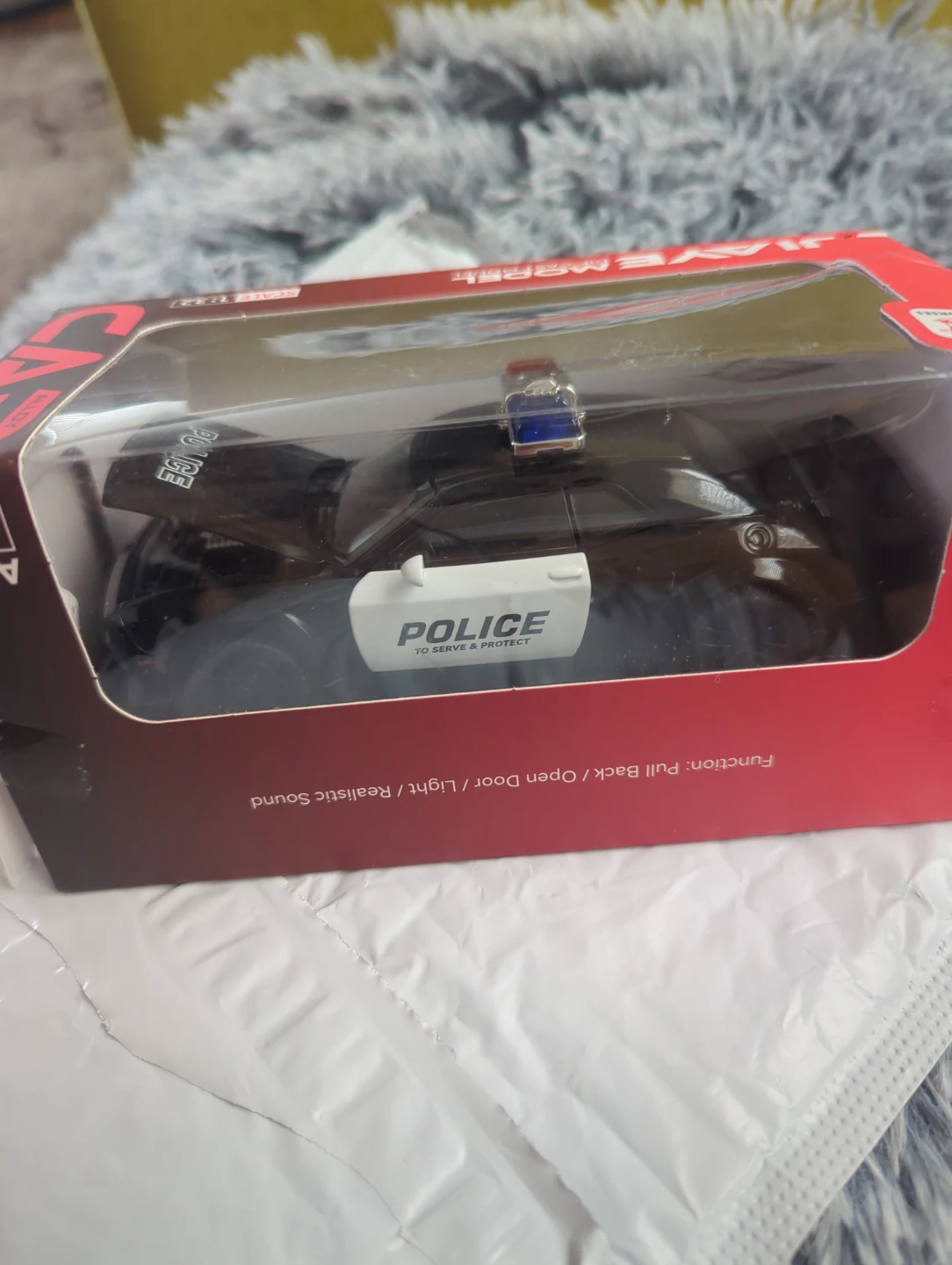 JiaYe Die Cast Police Car Model Toy