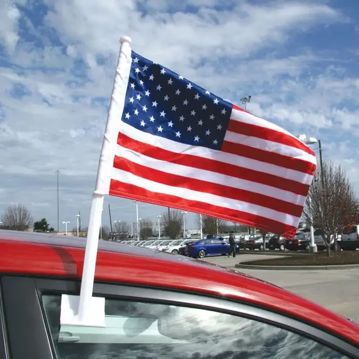 American Flag Car window Mount 22.5 x 14.5 - photo 3