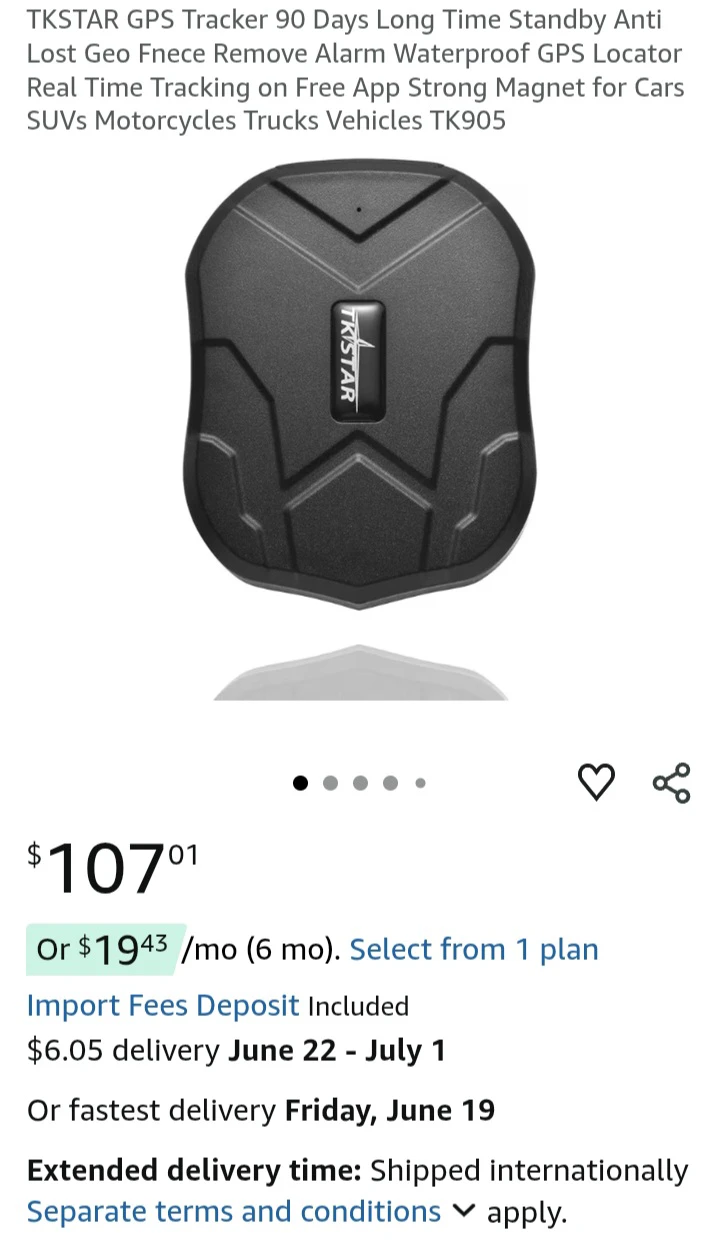 TKSTAR TK905 GPS Tracker - photo 4
