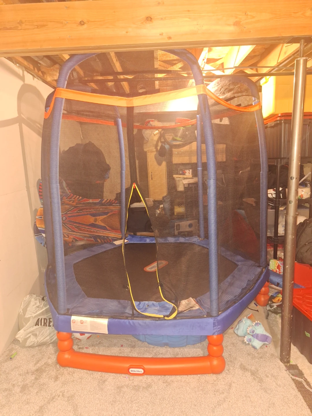 Little Tikes Indoor/Outdoor Trampoline with Safety Net