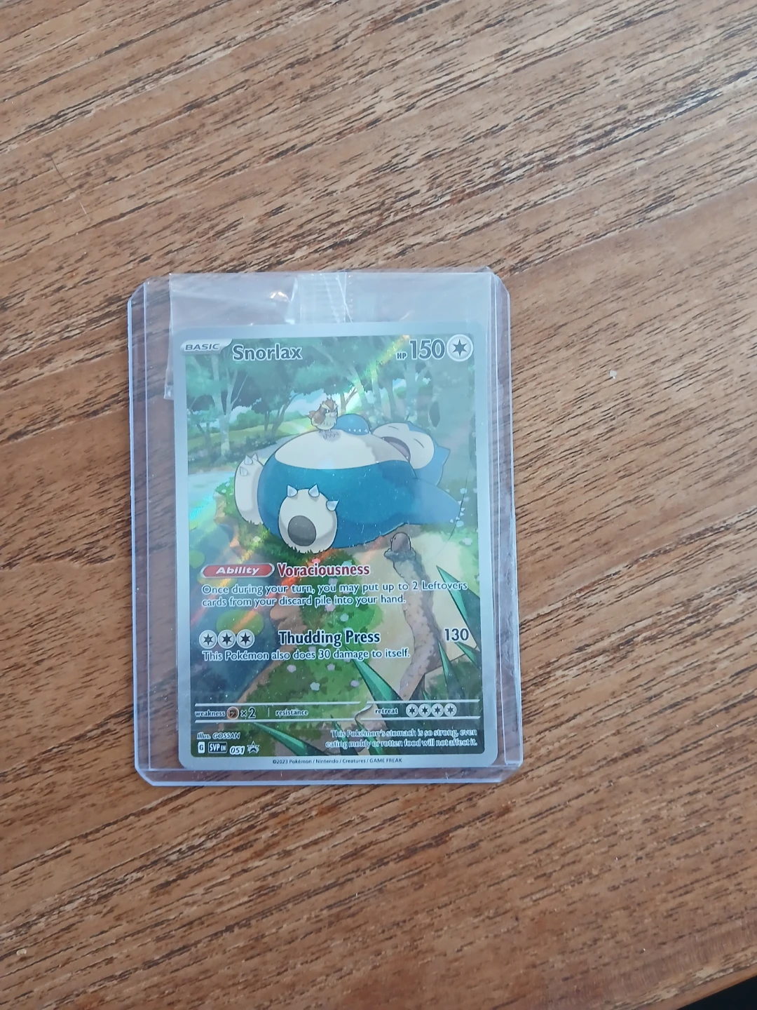 Snorlax fullart promo