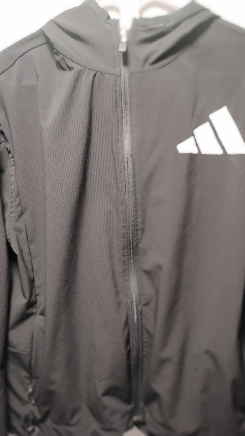 Adidas Black Full Zip Hooded Jacket - photo 4