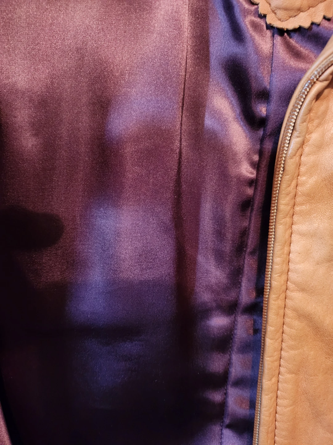 NETO Tan Leather Jacket - Made in Vancouver - photo 2