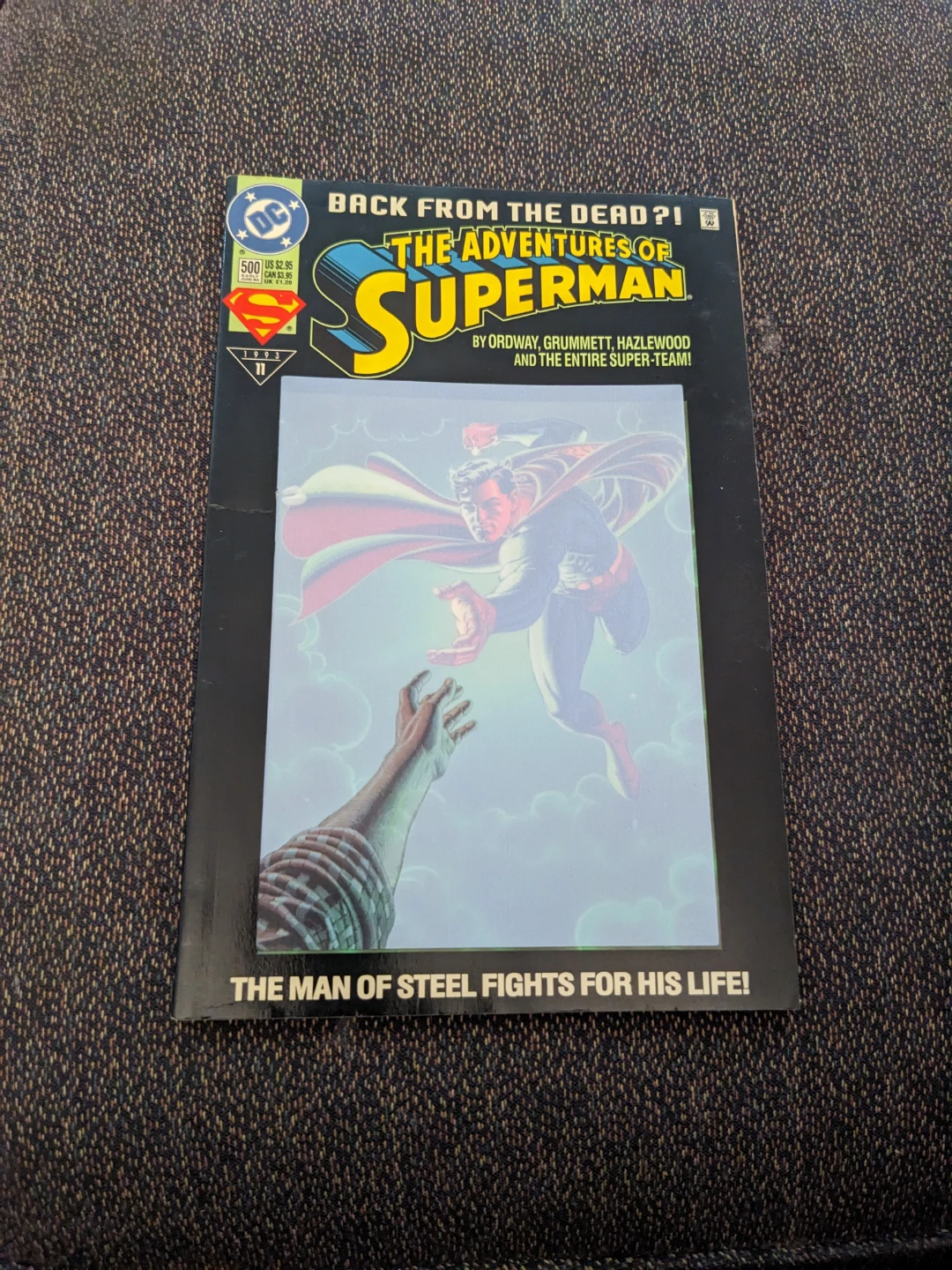 The Adventures of Superman Comic Book #500