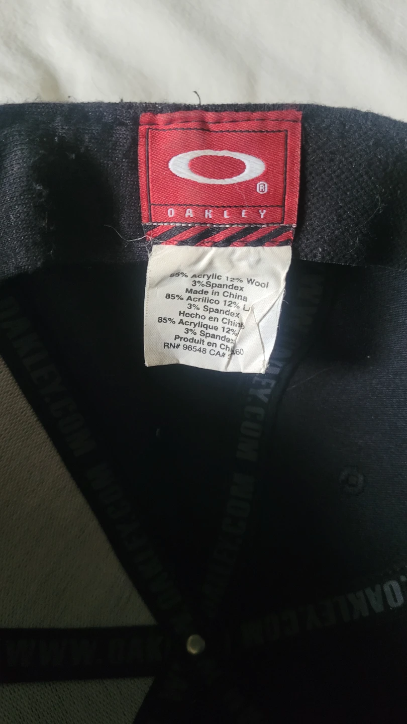 Oakley Black Fitted Baseball Cap S-M - photo 2