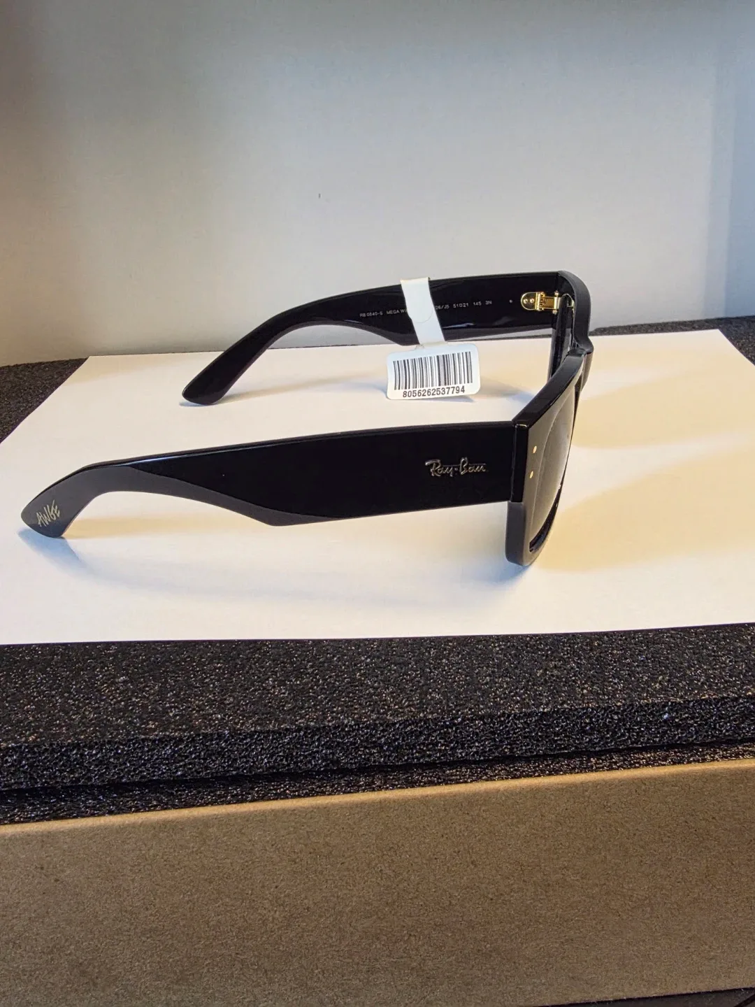 Ray-Ban Wayfarer Sunglasses - Black - photo 3