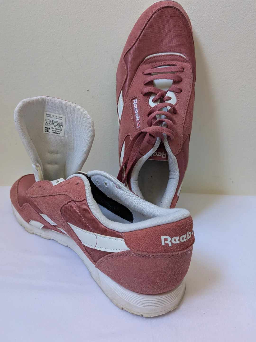 Reebok Women's Rose Gold Running Shoes Size 7.5