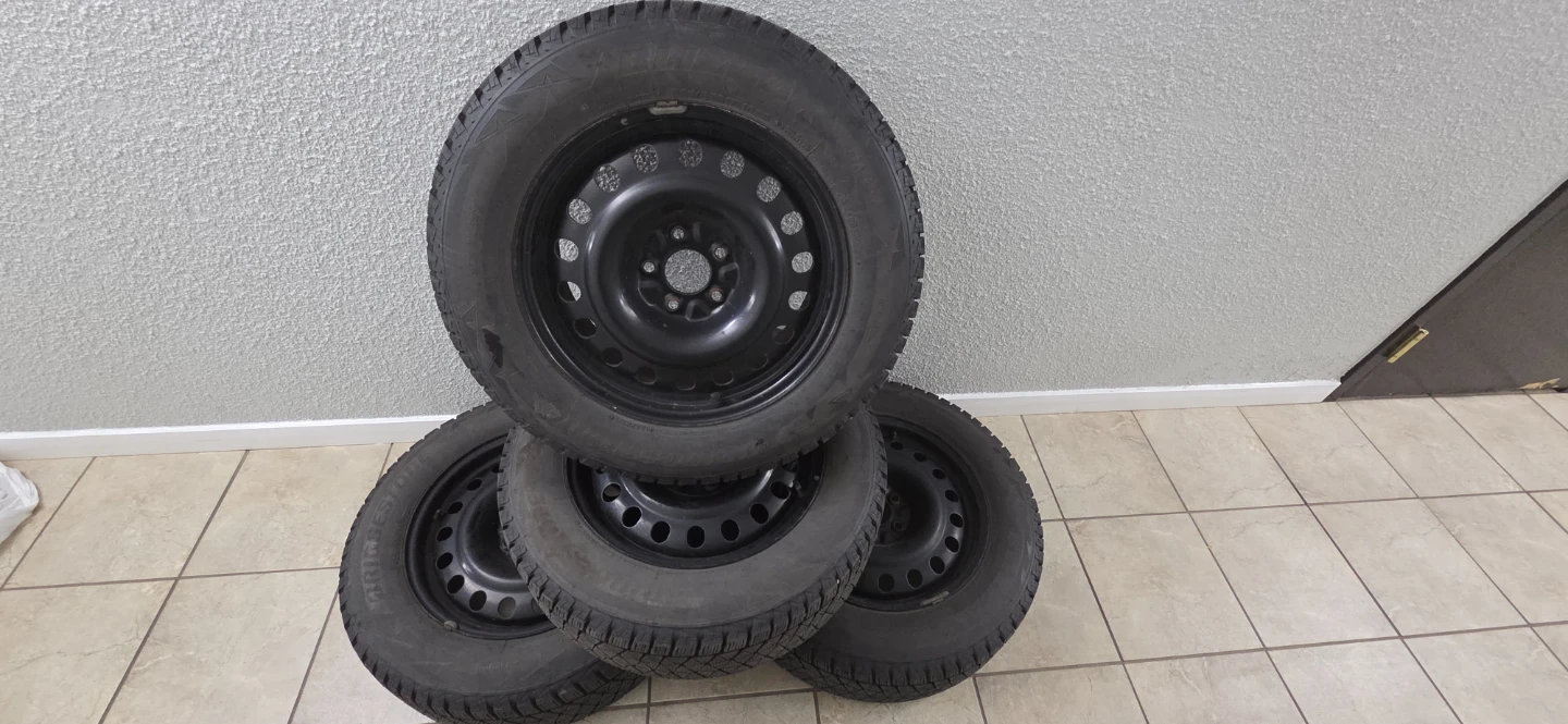 Set of 4 Winter Tires with Rims