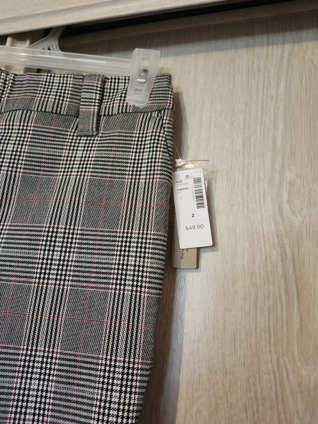 Reiitmans Regular Slim Fit Dress Plaid Pants  - Size 2 - photo 3